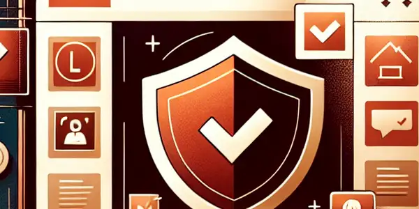 A cozy digital space with a modern device displaying curated adult content recommendations, emphasizing safety and comfort.